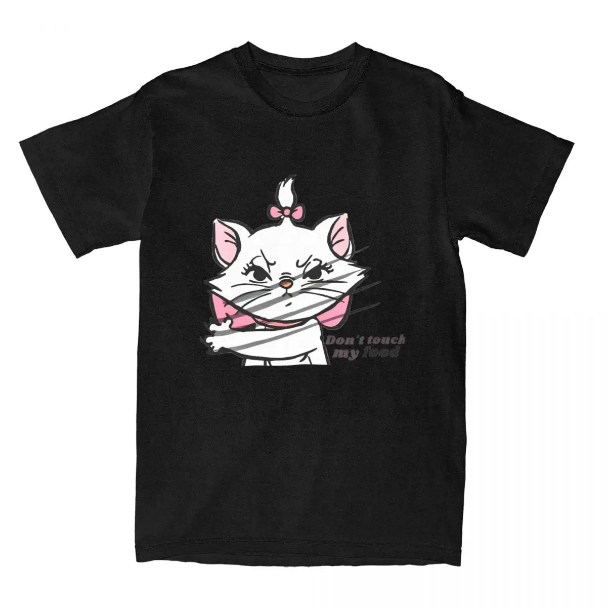 Les Aristocats Marie Pure Cutie Women's T-Shirt - Black, Regular Fit, Officially Licensed