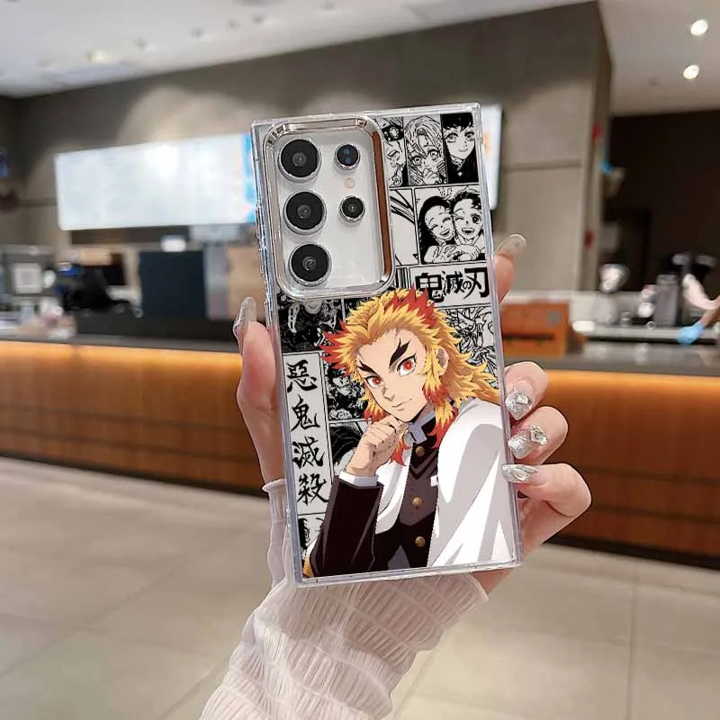D-emons S-layers Anime Transparent Soft Phone Case
