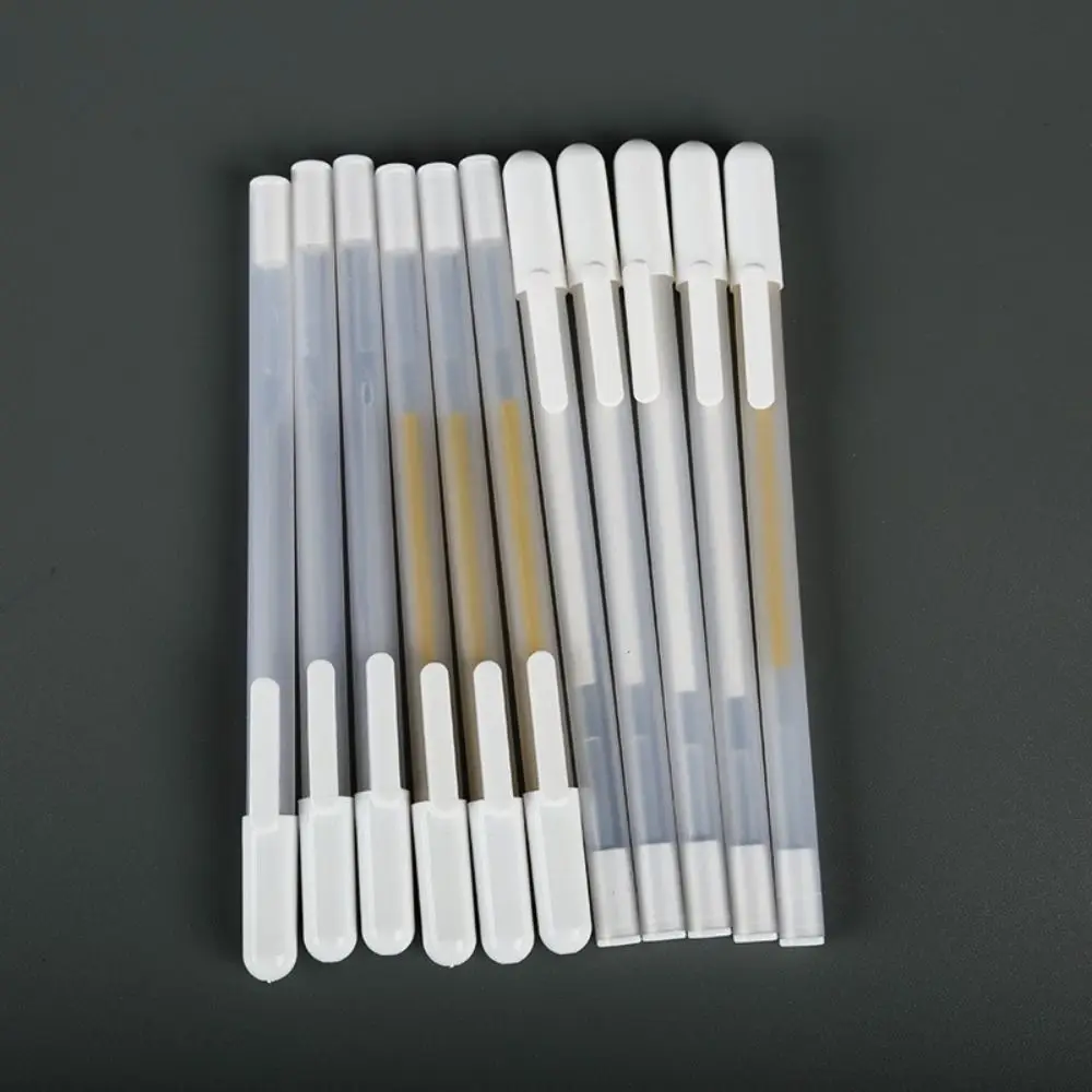 새로운 0.7mm 닙 형광펜 젤 펜 불투명 화이트/골드/실버 잉크 메탈릭 펜 방수 페인트 마커 스케칭