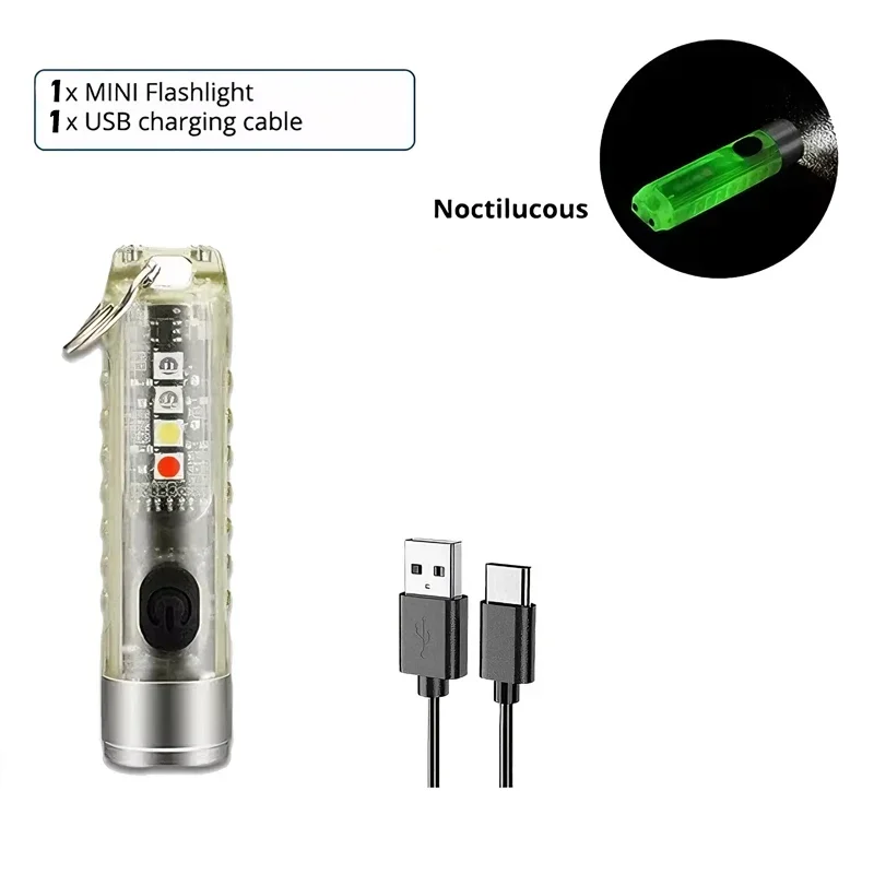  slider image of Mini LED COB Keychain