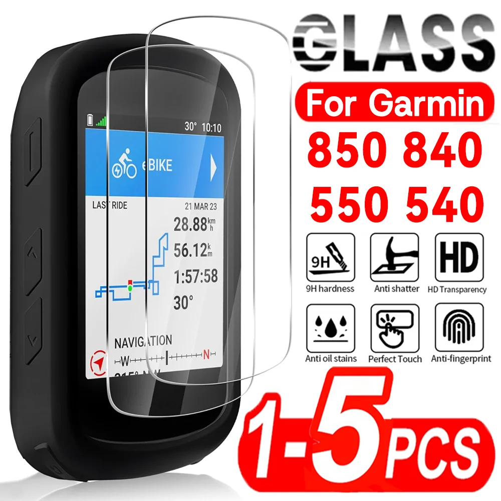 HD Clear Tempered Glass Screen Protector - Anti-Scratch Protective Films (1-5 Pack)