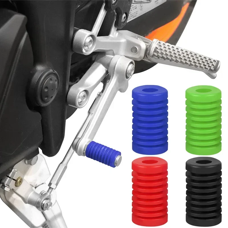 

1 шт., рычаг переключения передач мотоцикла, защитная накладка на педаль, Противоскользящий Резиновый рукав переключения передач, аксессуары для педалей