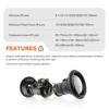 384x288 0.8-1.4μm 50kHz High Temperature Warning 1-8x Digital Zoom FPV Drone Thermal Core Camera for Fire Security Flir 5