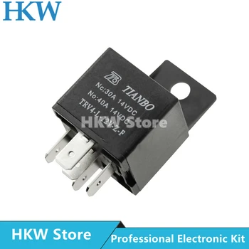 자동차 중앙 제어 릴레이 TRV4-L-12V-Z-F TRV4-L-24V-Z-F, 12V, 24V, 40A, 5 핀, 14VDC, NC:30A, NO:40A, 신제품, 10 개