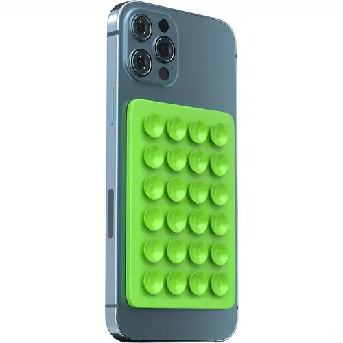 Silicone Suction Phone Holder Mat Multifunctional Suction Cup Wall Stand Square Anti-Slip Single-Sided Case Mount Back Sticker - Image 14