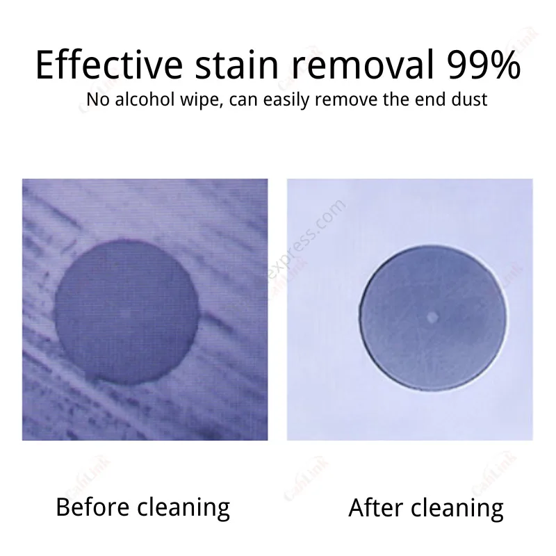 2pcs S250/L125 SC/FC/ST 2.5mm Fiber Optic Cleaning Pen LC/MU 1.25mm Cleaning Fiber Cleaner Tools Color Sent Randomly