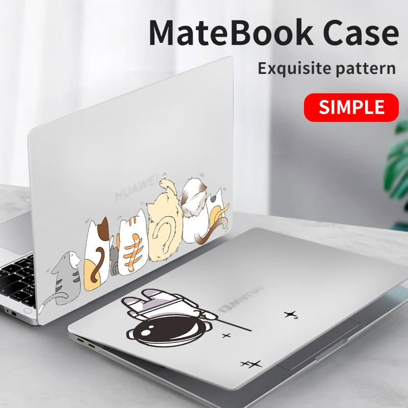 Laptop Case For Huawei Matebook D14 D15 D16 Protection Shell Laptop Cover Matebook13 13s/14s 16s Matte Skin