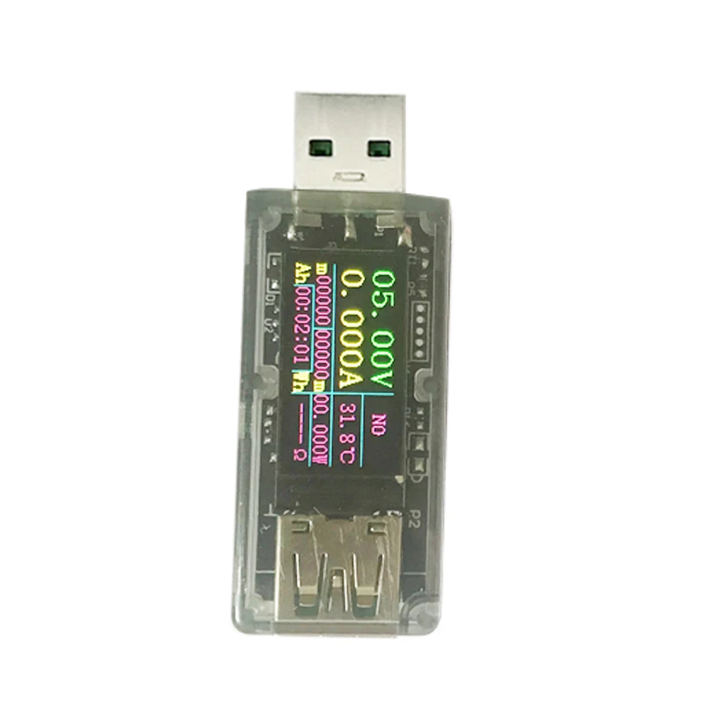Usb Tester Current Voltage Capacity Power Detection Monitor Display