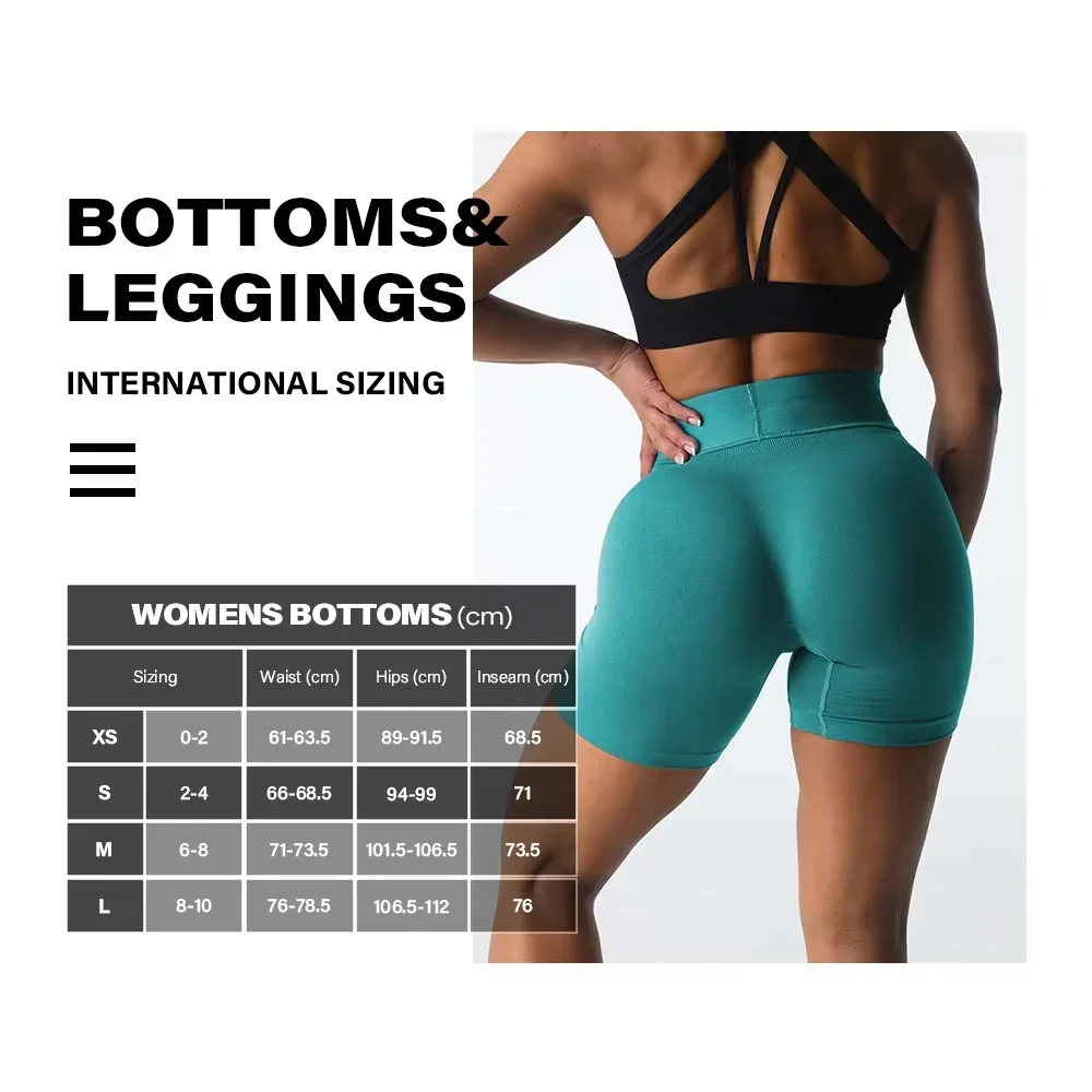 New Sport Seamless Shorts Spandex Shorts Woman Fitness Elastic Breathable Hip-lifting Leisure Sports Running