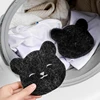 2pcs Pet Hair Remover Bear Shape Laundry Ball Washing Machine Lint Catcher Reusable Clothes Sofa Cat Dog Hair Cleaning Sponge 3
