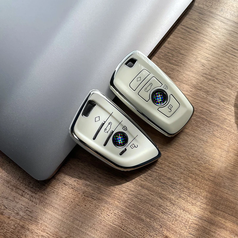TPIC TPU Car Remote Key Case Cover Shell Fob For BMW F30 F10 F07 F32 F20 G20 G30 G11 X1 X3 G01 F25 X5 F15 X6 F16 1 3 5 7 Series key case key case cover car key shell remote control case cover
