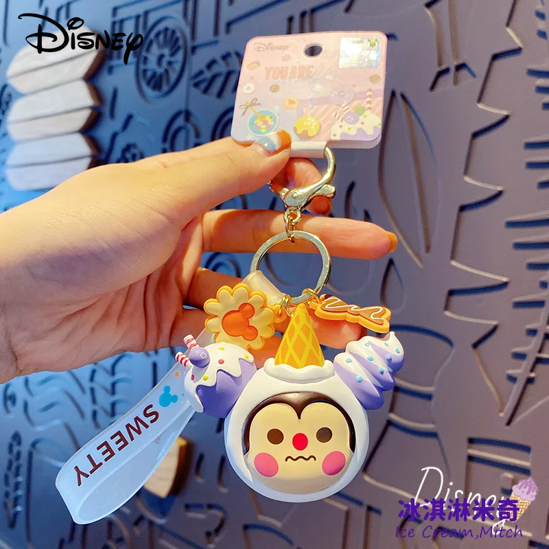 Minnie Mouse Ice Cream Sundae Disneyland Keychain Purse Charm Disney S –  Pins Break the Internet