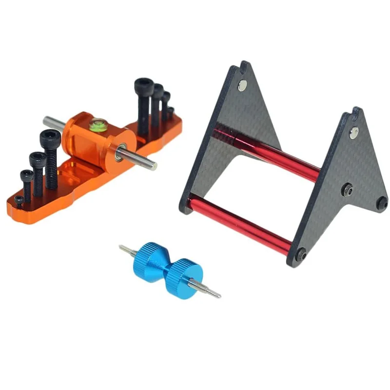 Kit d'équilibrage dynamique pour hélices et accessoires RC - Rouge ou Blanc