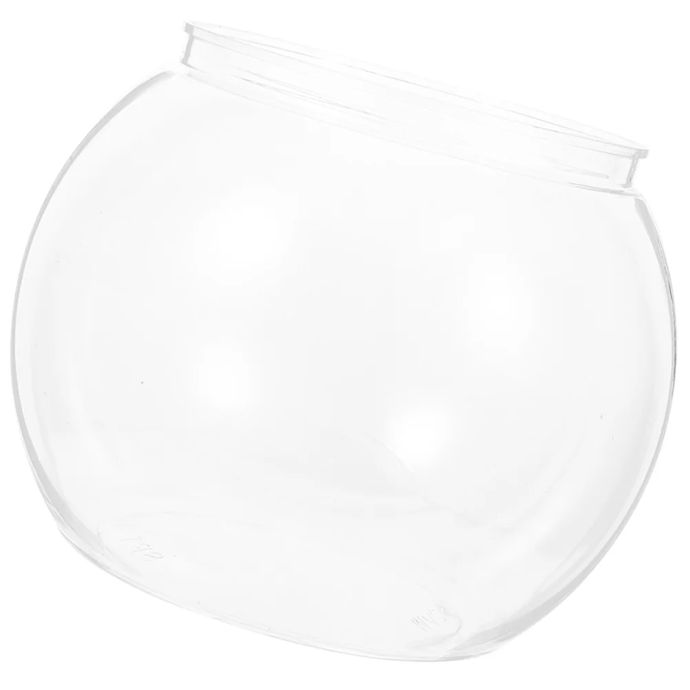 FishBowlPlasticTransparentAquariumSmallFishTankFishBowlfor