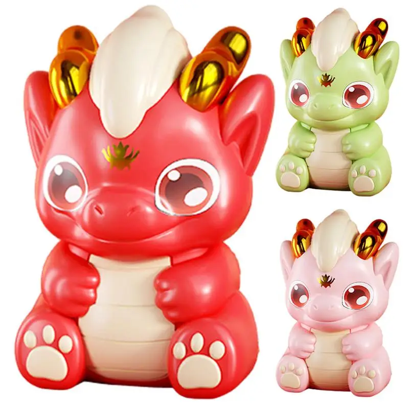 

Dragon Coin Bank Creative Cartoon Little Dragon Piggy Bank For Kids 2024 Chinese New Year Dragon Figurine Money Saving Bank