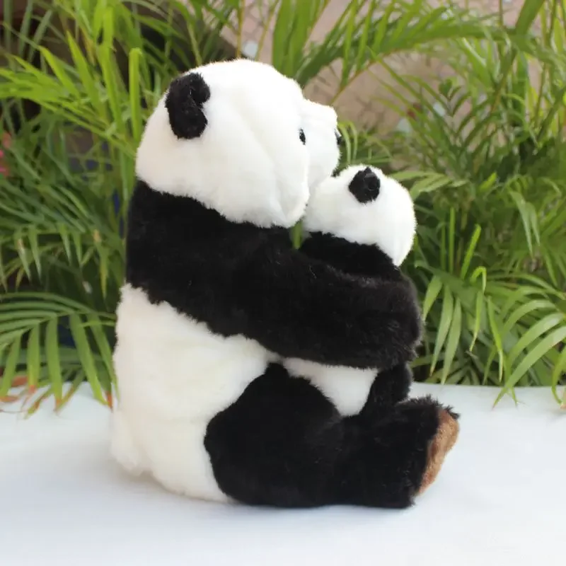 Panda High Fidelity Anime Cute Plushie Giant Panda Plush Toys Lifelike Animals Simulation Stuffed Doll Kawai Toy Gifts For Kids 4