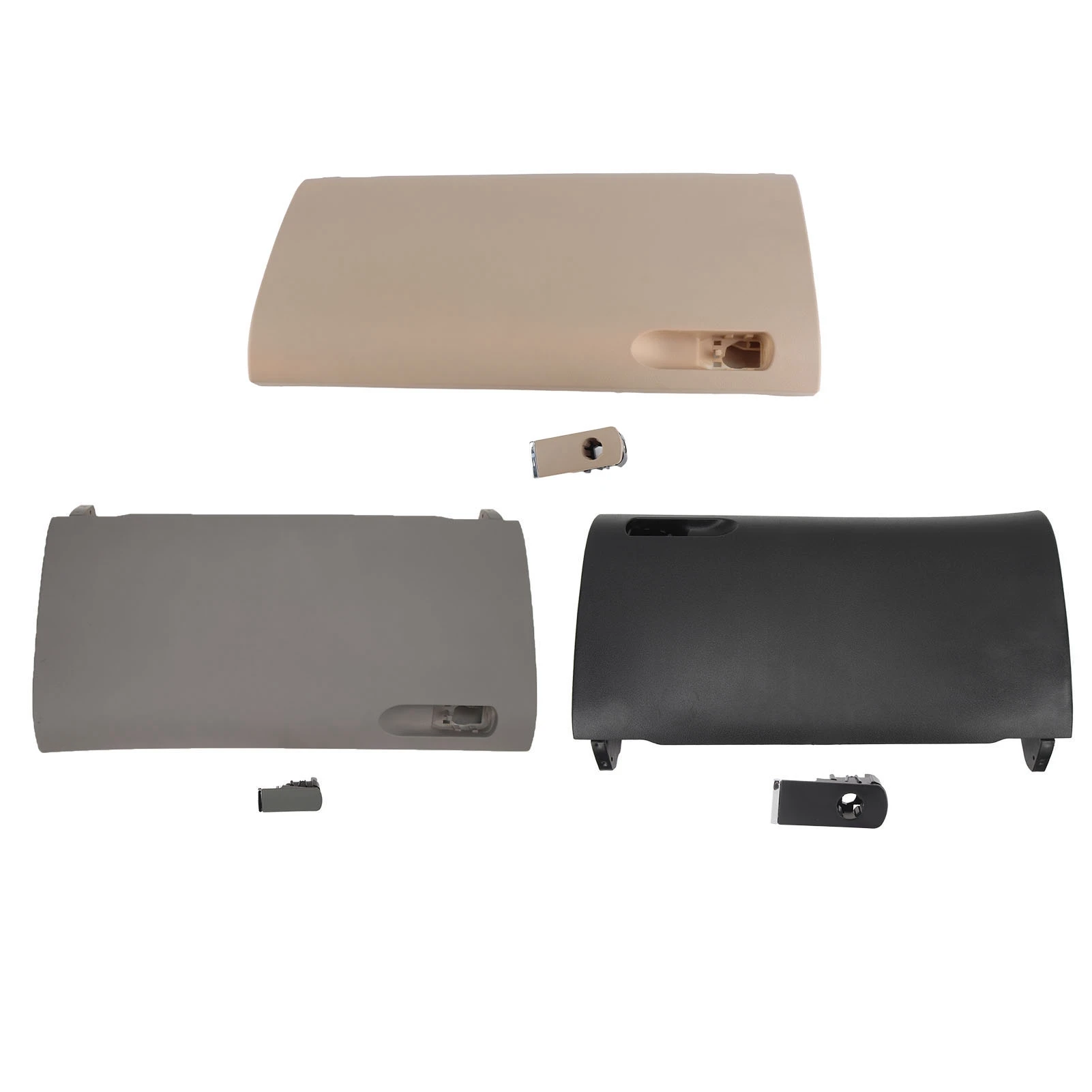 버클이 있는 글러브 박스 뚜껑 긁힘 방지 청소가 용이함 ABS 8E1857124A 아우디 A4 B7 2001-2008용