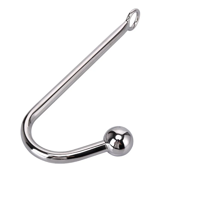 Metal Anal Ball Hook Butt Plug Massage Stainless Steel Sex Toys For Women Men Masturbation Couples Adult Products Dia 3_voghion.com