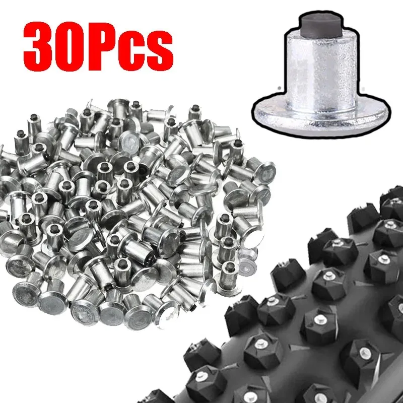 Universal Bike Snow Spikes Tire Cleats Universal Bicycle Winter Car Wheel Tire Studs Winter Anti-Slip Stud Auto Motorcycle wheel tyre studs
