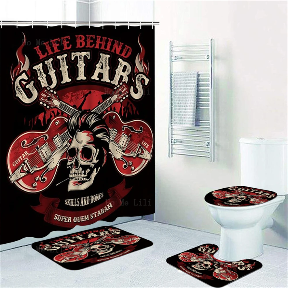 

Жизнь за гитарами Grim Reaper это то, что это рок-группа Grateful Dead Fare You хорошо душевые шторы и коврики