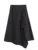 Wixra 2022 Women A Line Midi Skirt Solid Asymmetrical Zipper High Waist Lady Spring Summer Elegant Office Lady Bottom ruffle skirt Skirts