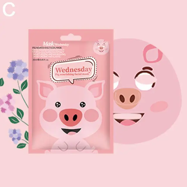 Cute Animal Face Mask – Hydrating & Anti-Aging Sheet Mask 4
