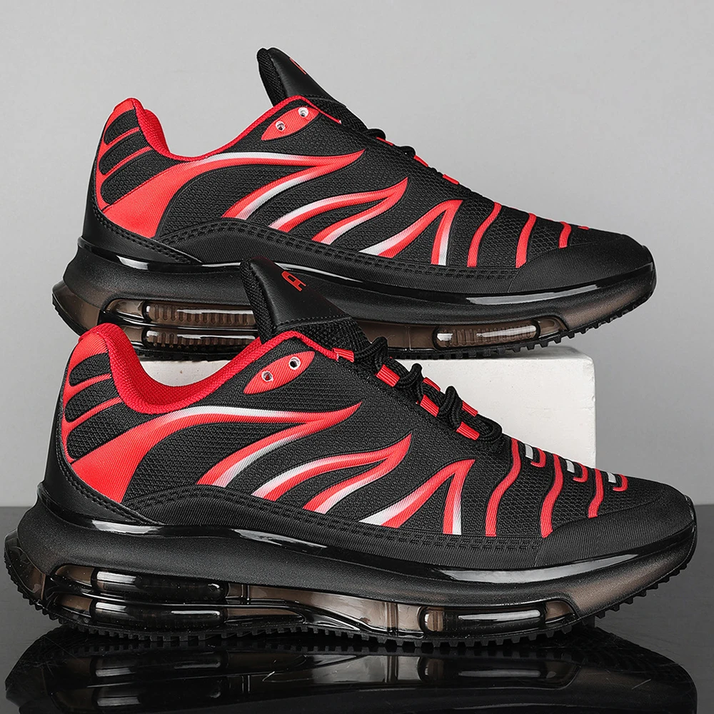 Men's Sneakers Buffer Running Shoes Heavyweight Runners Men Non-slip Breathable Lightweight Outdoor Sport Shoes Hot Sales Runner 4