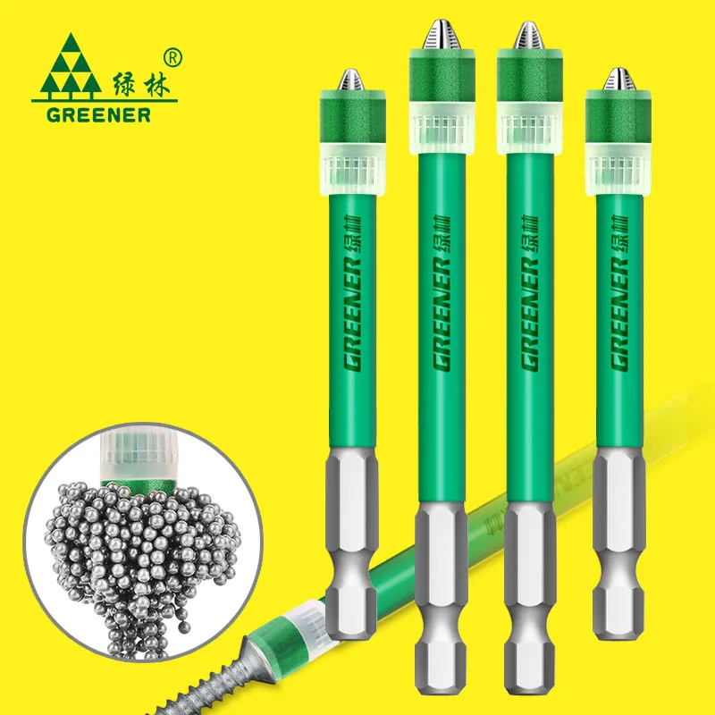 Greener Screwdriver Bit Magnetic Ring 1/4\