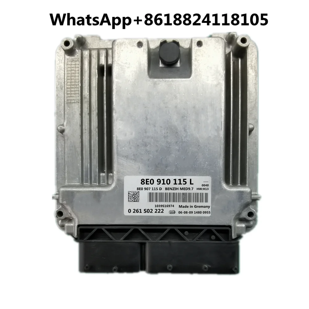 

Original Brand New 8E0910115L 0261S02222 Engine ECU Computer Board Electronic Control Unit Fit For AUDI MED9.7