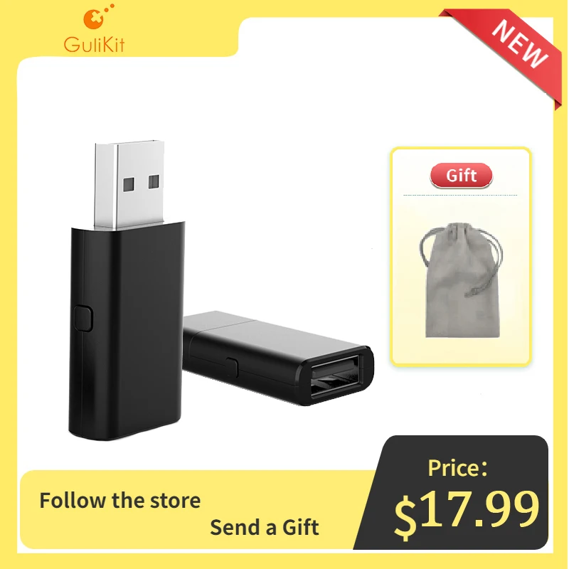 Gulikit Goku Ricevitore Adattatore Controller Wireless Per Controller Gulikit Ps4 Xbox Series Per Pc Ns Switch Xbox One