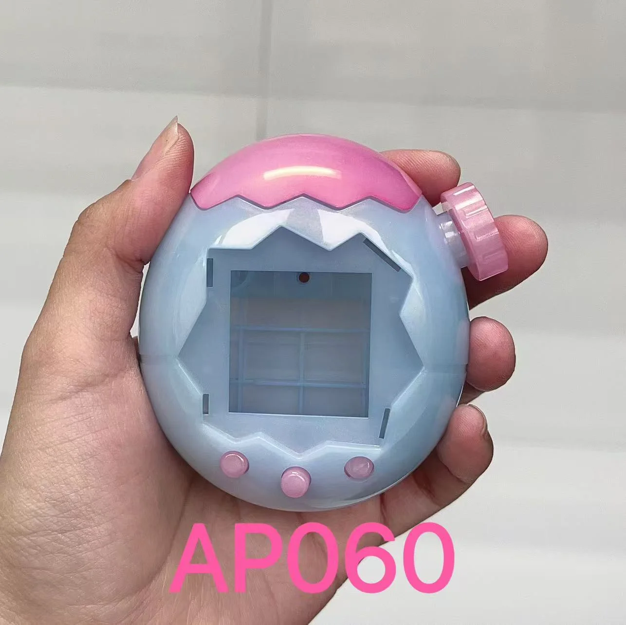バンダイたまごっちパラダイス用交換シェルセット - ブラック＆ピンク