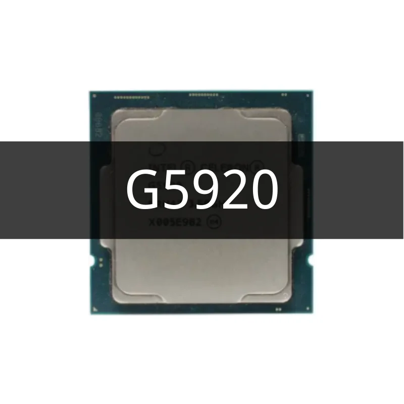 

Celeron G5920 Processor 2 cores 3.50 GHz 2 MB Cache FCLGA1200 CPU Processor