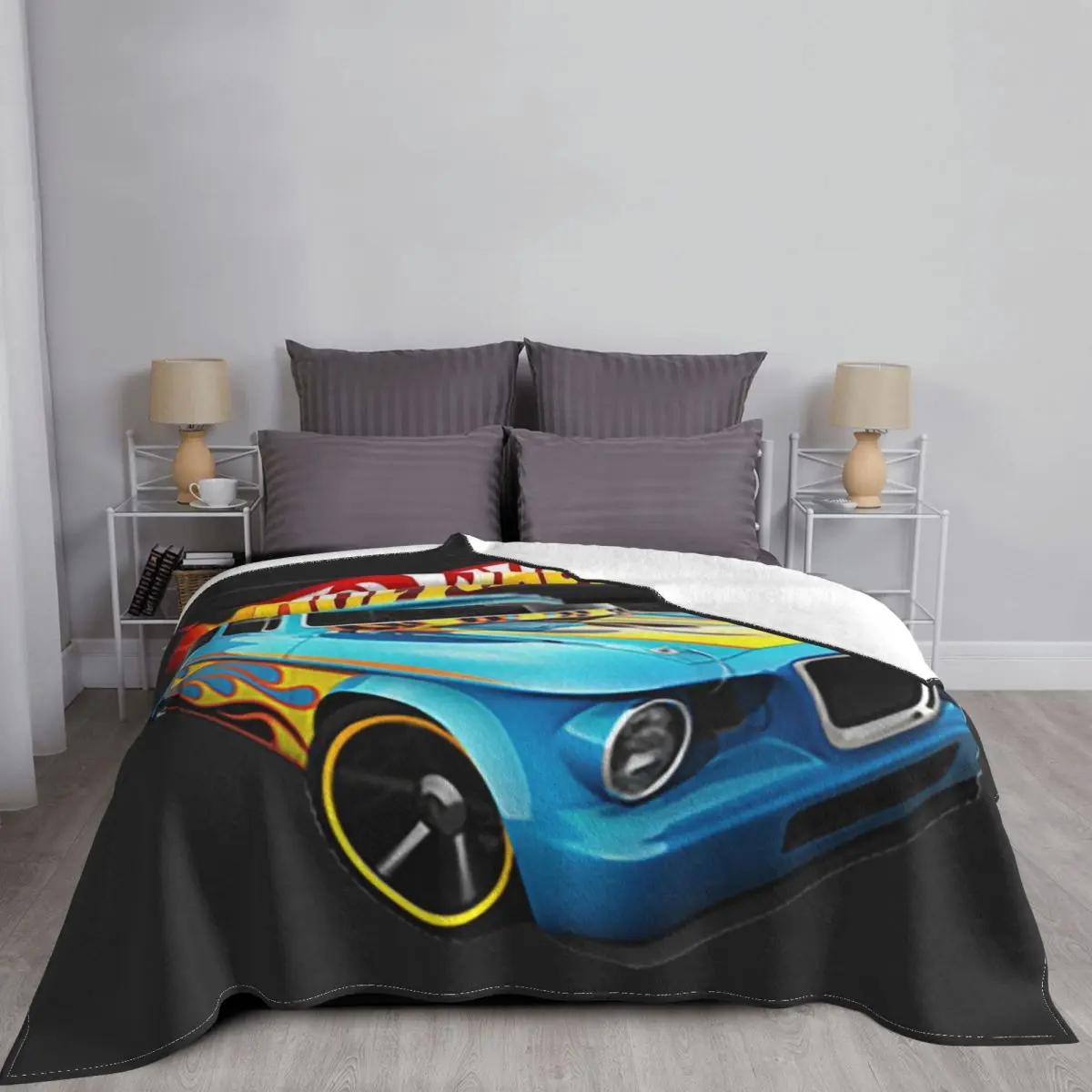 3D Print Sport Car Hot Wheels Trending Blankets Comfortable Soft Flannel  Sprint Racing Lovers Throw Blanket for Sofa Office Bed _ - AliExpress Mobile