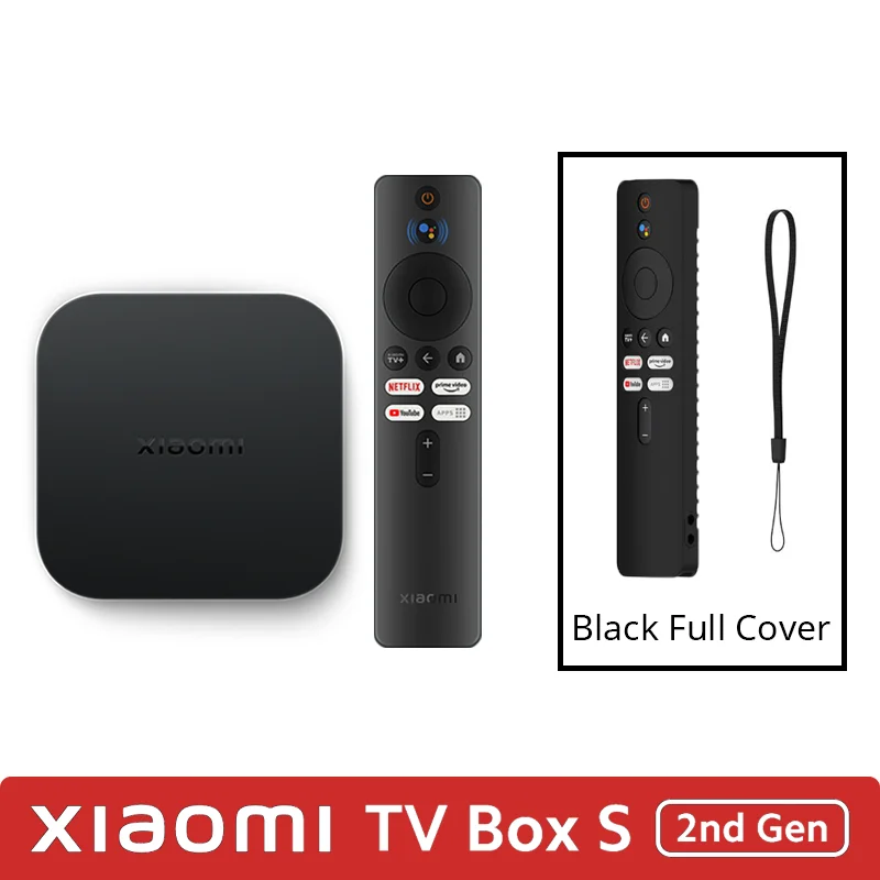 thumbnail image 1 of [Estreno mundial] Versión global Xiaomi Mi TV Box S (2.ª generación) 4K Ultra HD 2 GB 8 GB Google TV WiFi BT 5.2 Dolby Vision Media Player, 1 of 5