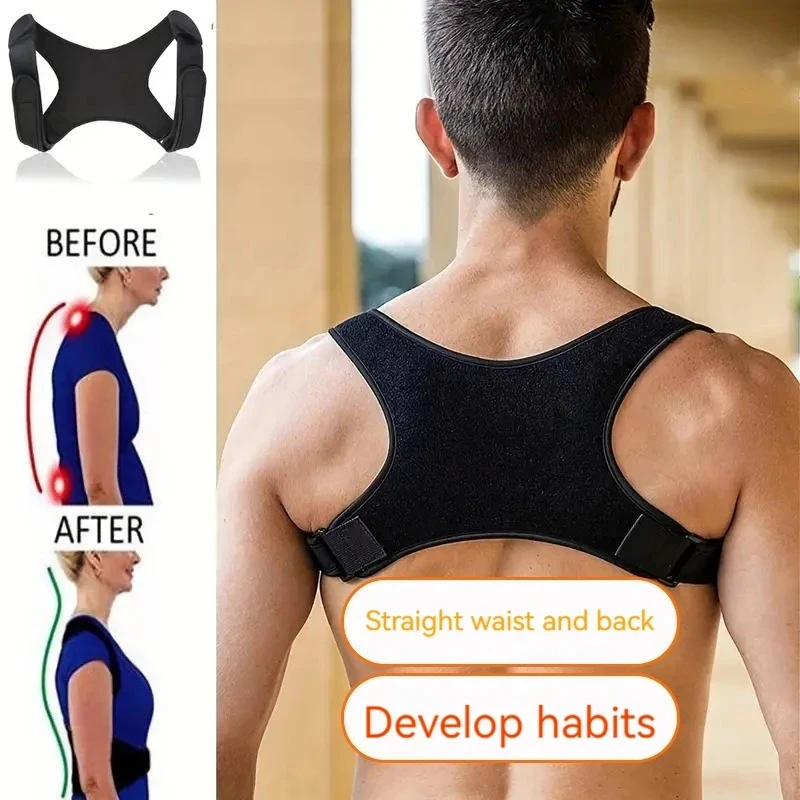 Ergonomic Posture Support Belt - Lightweight Back & Spine Alignment for All-Day Comfort