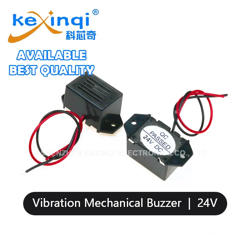 (1pcs) 2315 DC 기계식 진동 부저 3V 6V 9V 12V 24V 액티브 마우스 퇴치기 새 퇴치 부저(와이어 포함)