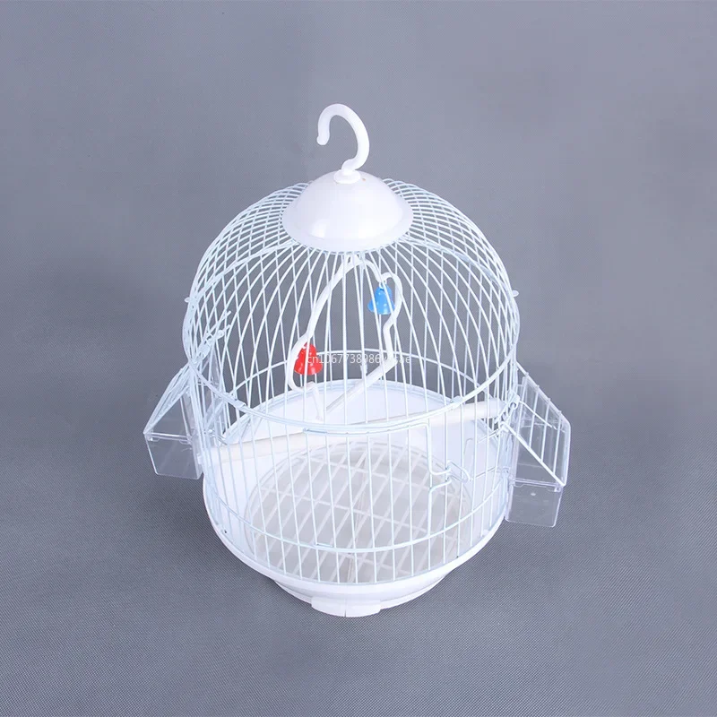 Mini Spherical Shape Birdcage Standing Ornamental BirdCage Easy To Clean Breeding Bird Flight Cage Home Crate Parrot Nest 앵무새