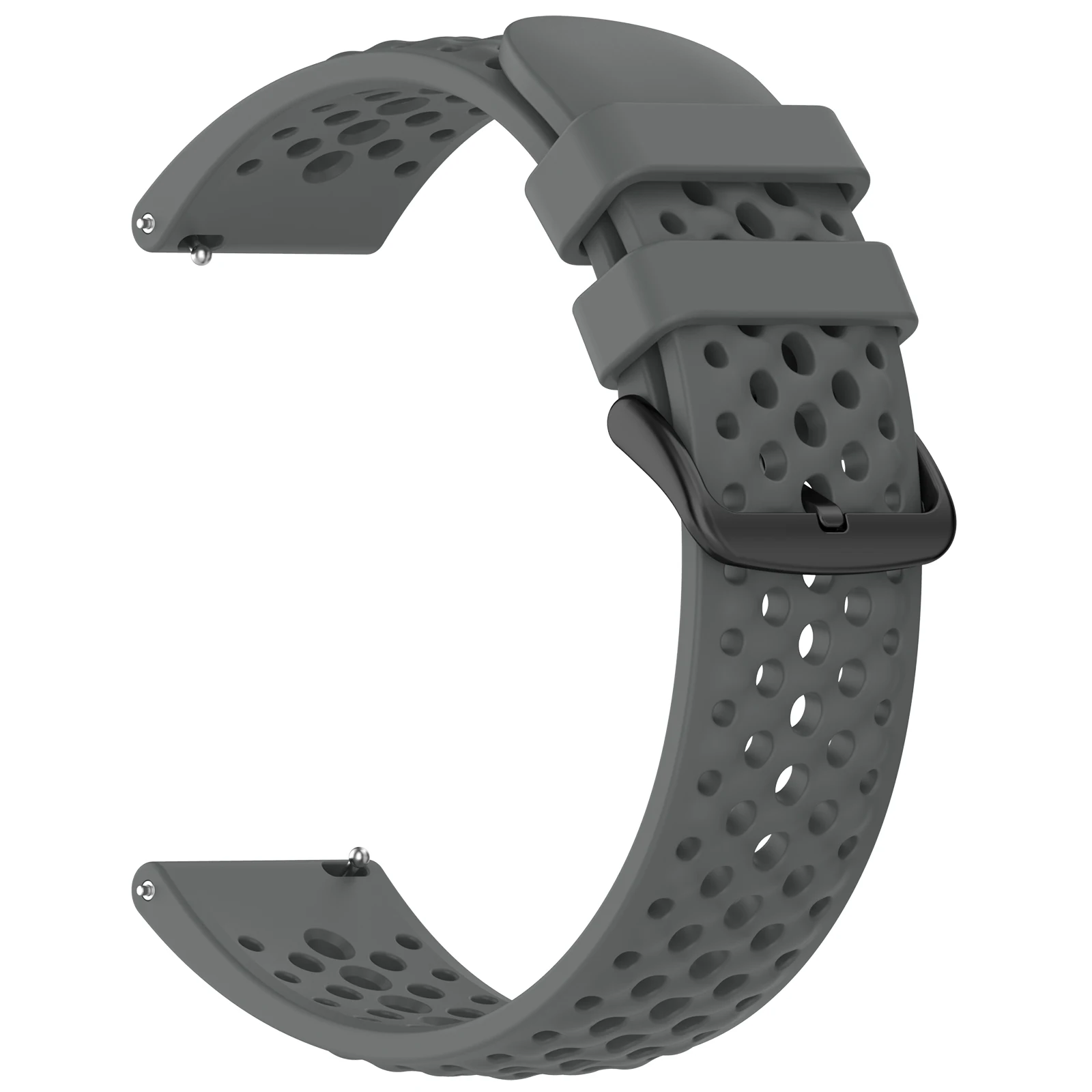 Silicone Watchband with Case - Soft Strap for Smartwatch Wristbands
