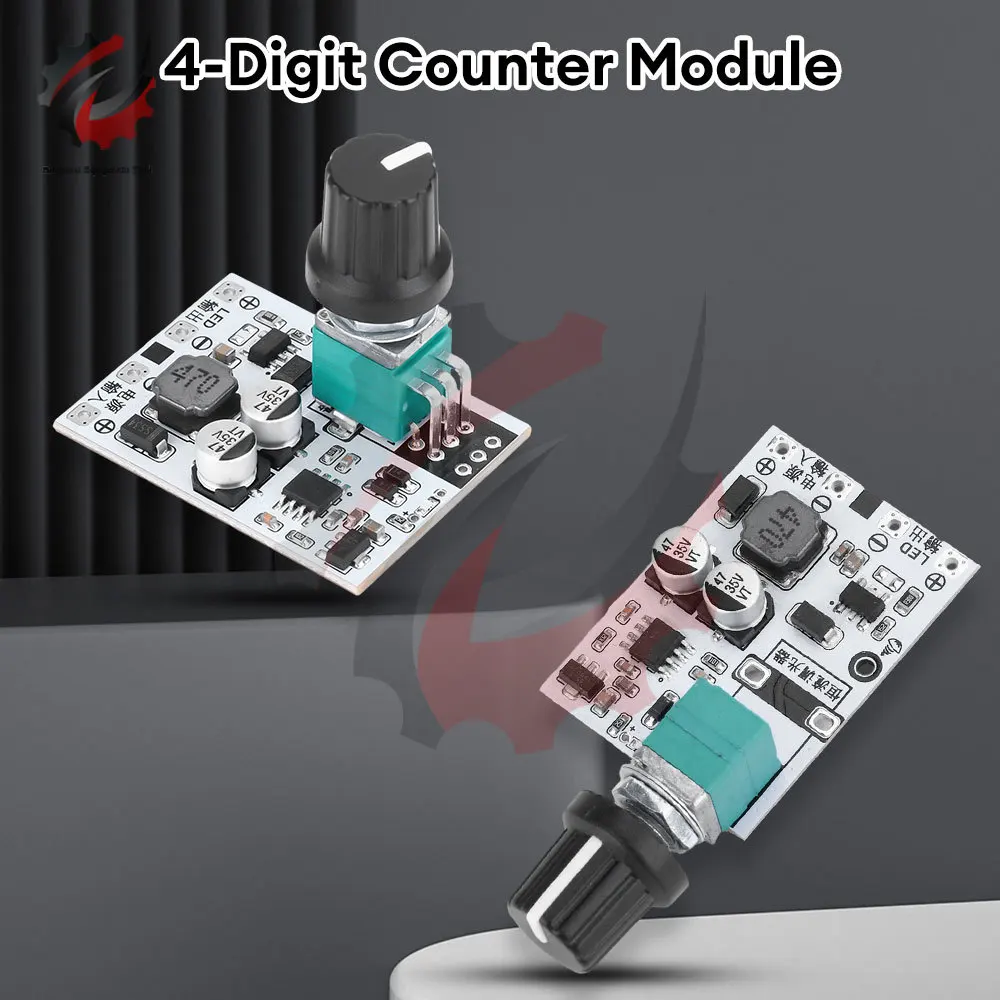 

1.2A DC 5-24V LED Constant Current Dimming Driver Module Knob High-Power Lighting Desk Lamp Module DC Potentiometer Control