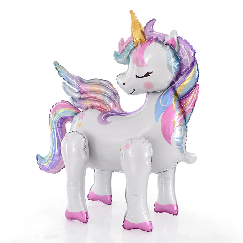 

Unicorn Elephant Aluminum Film Balloon 3D Standing Animal Balloon Birthday Wedding Theme Party Decorations Baby Shower Balloon