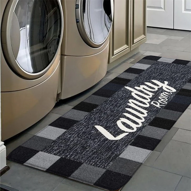 

Laundry Room Design Carpet Doormat Entrance Door Rugs Bath Mat Floor Mats Carpets Prayer Rug Foot Kitchen Bathroom House Hallway