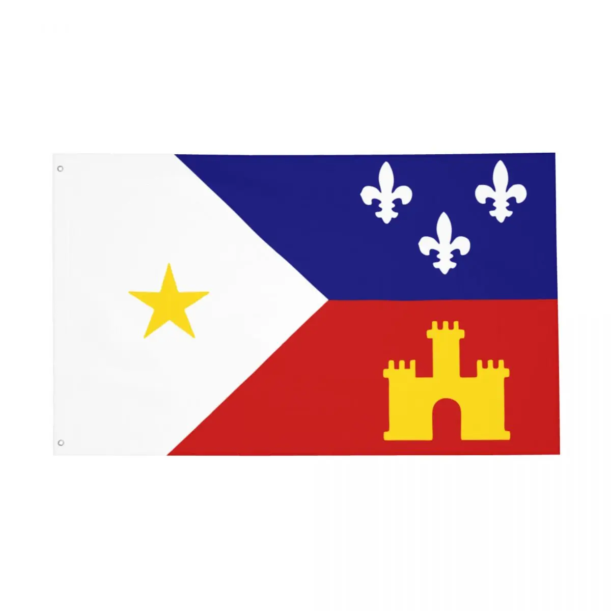 

Acadiana Flag Flag Outdoor Banner Polyester Fleur De Lis Lily Flower Decoration Double Sided 60x90 90x150cm Flags