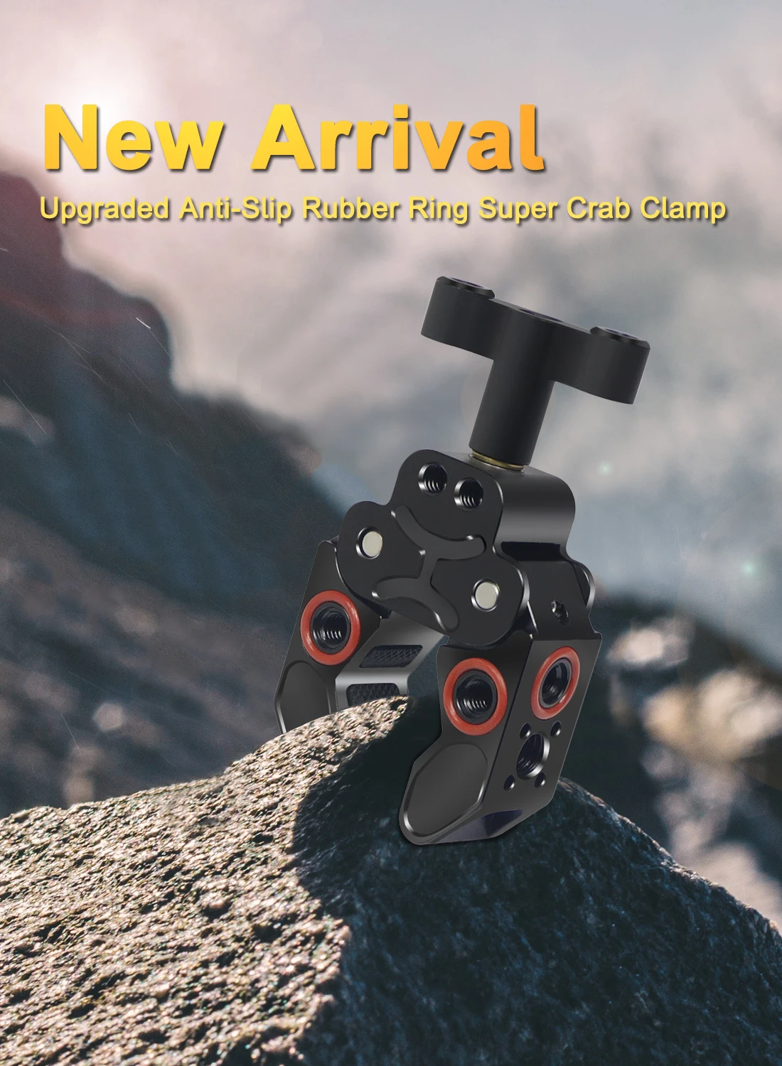 Super Clamp Krabben zange Clip 1/4 3/8 Arri Cold Schuh Magic Arm Licht Stativ Monitor Halterung für Gopro 13 für Insta360 x4 – Detail 3