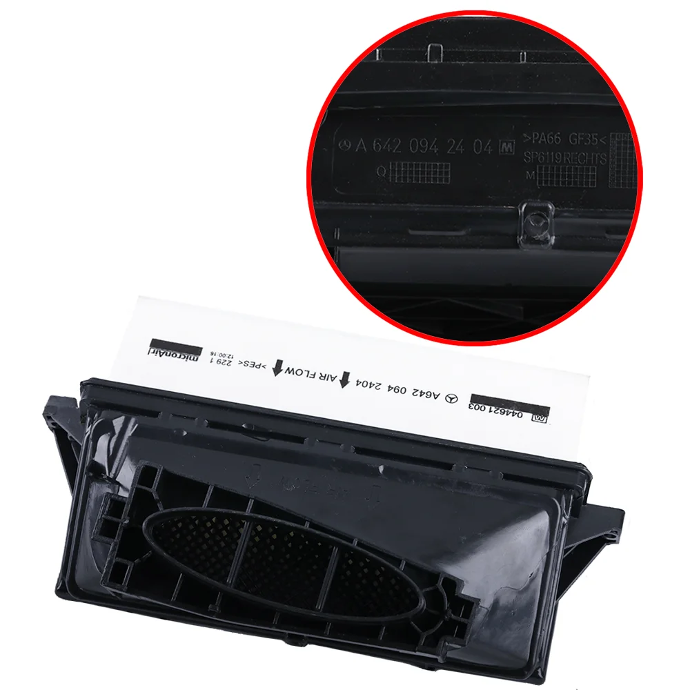 6420940000 Air Filters Left Right 6420942304 6420942404 for Mercedes-Benz C Class S-Class W221 W222 300/350 CDI OM642 6420941204