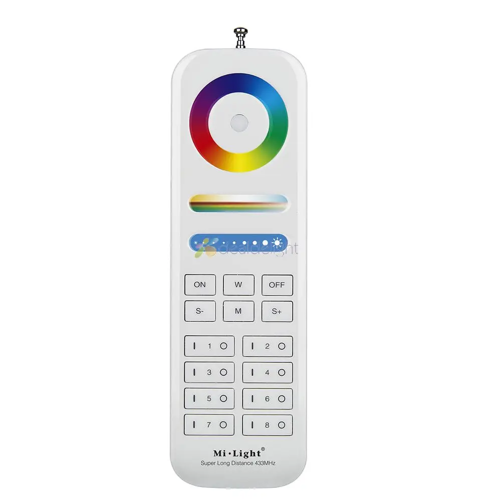 Miboxer 27W RGB+CCT 수중 PAR56 LED 풀 라이트 PW01 방수 IP68; 433MHz 게이트웨이, 8존 리모컨