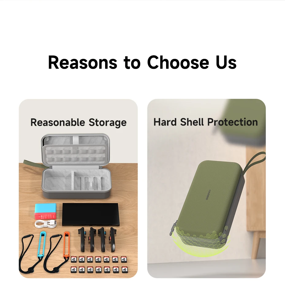 Hagibis Large Carrying Case for Nintendo Switch 2 | Hard Shell