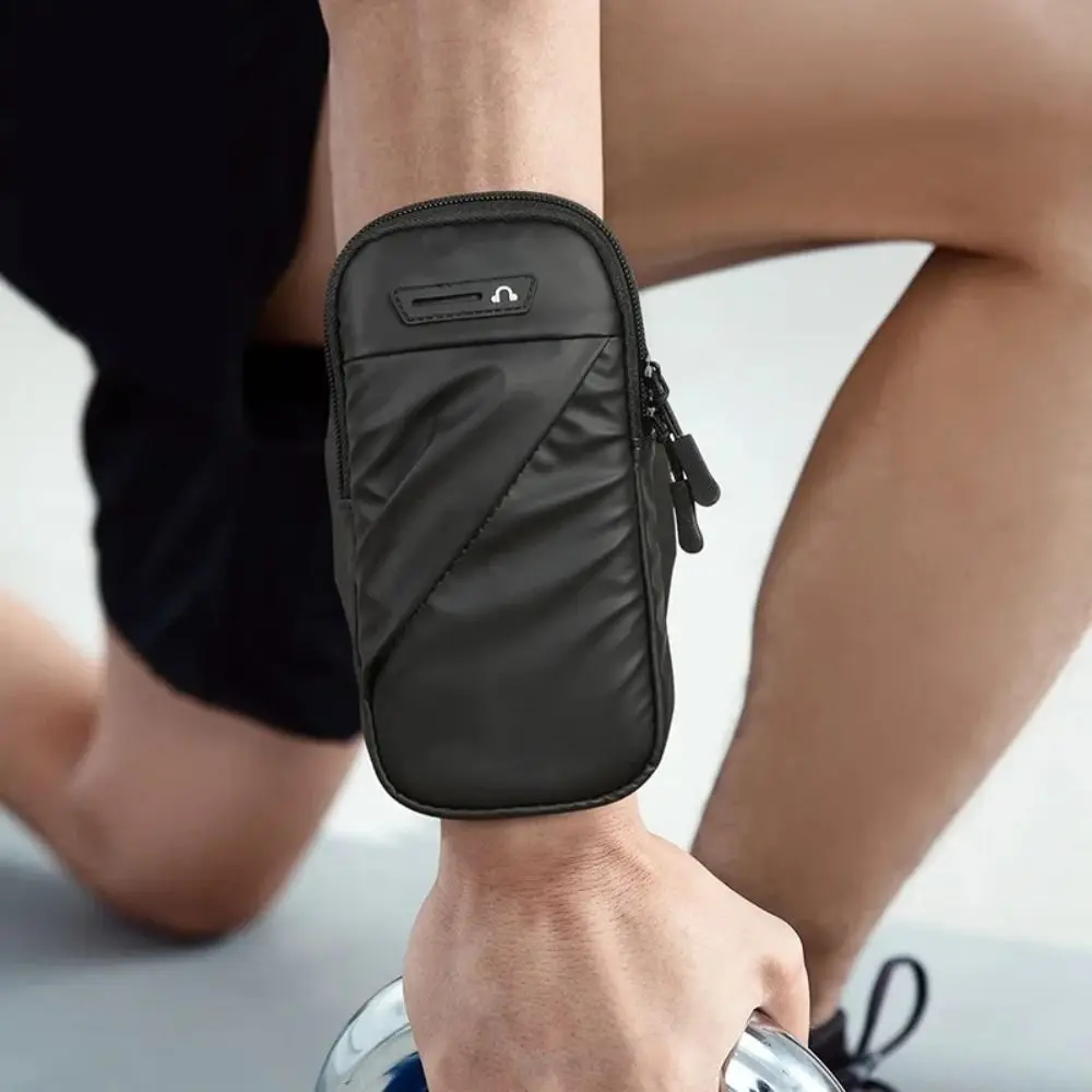 Jogging Case Sport Arm Bag Wrist Wallet Waterproof Cycling Arm Band Case Breathable Large Capacity Running Phone Holder