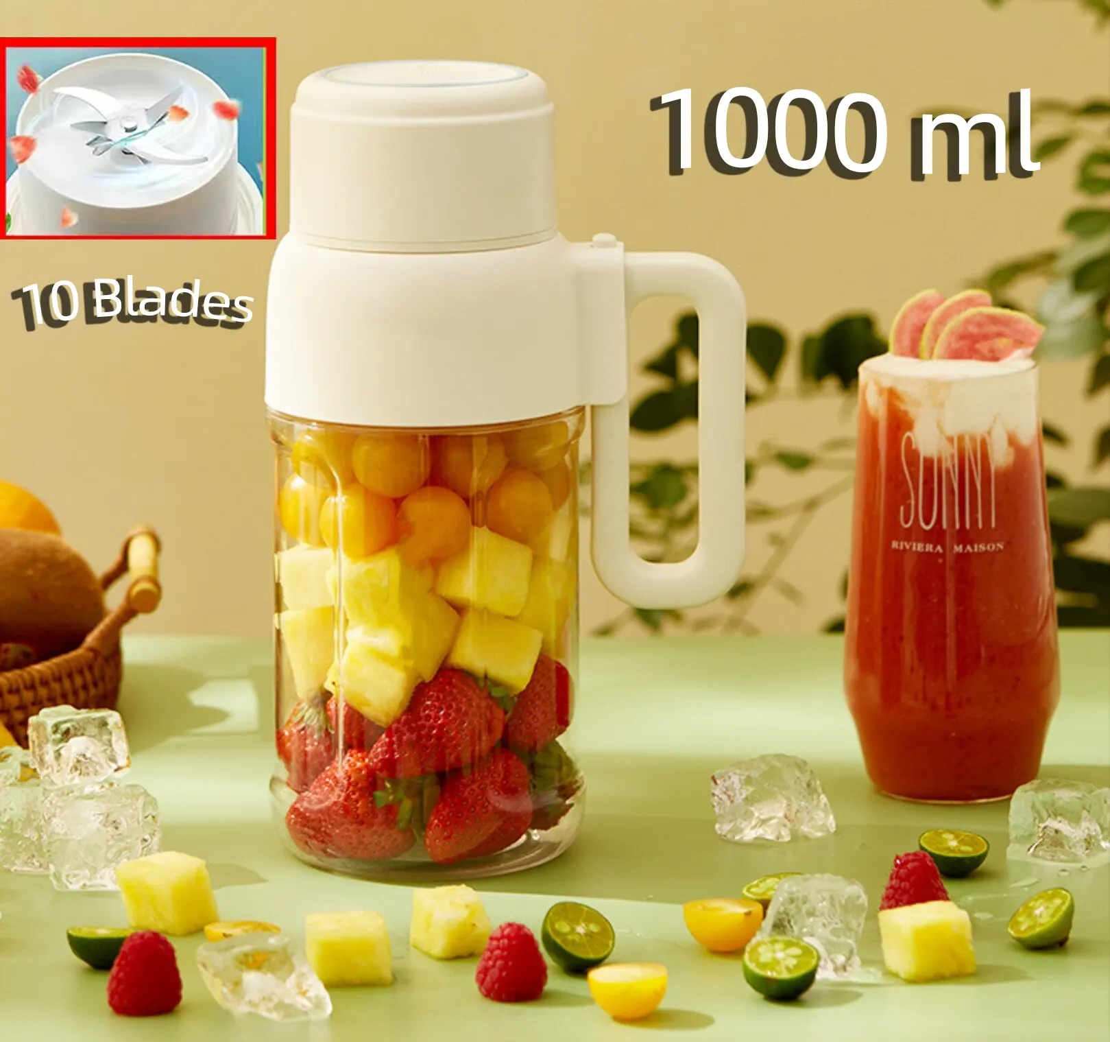 https://ae01.alicdn.com/kf/S813b94006e98460783aebd3217dcc43cN/Portable-Blender-for-Shakes-and-Smoothies-Personal-Blender-with-10-Blades-1000ML-Mini-Blender-Portable-with.jpg