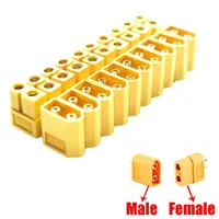 Wholesale 2/5/10PCS  XT90 XT60 XT-60 XT30  T Plug Male Female Bullet Connectors Plugs For RC Lipo Battery Quadcopter 1