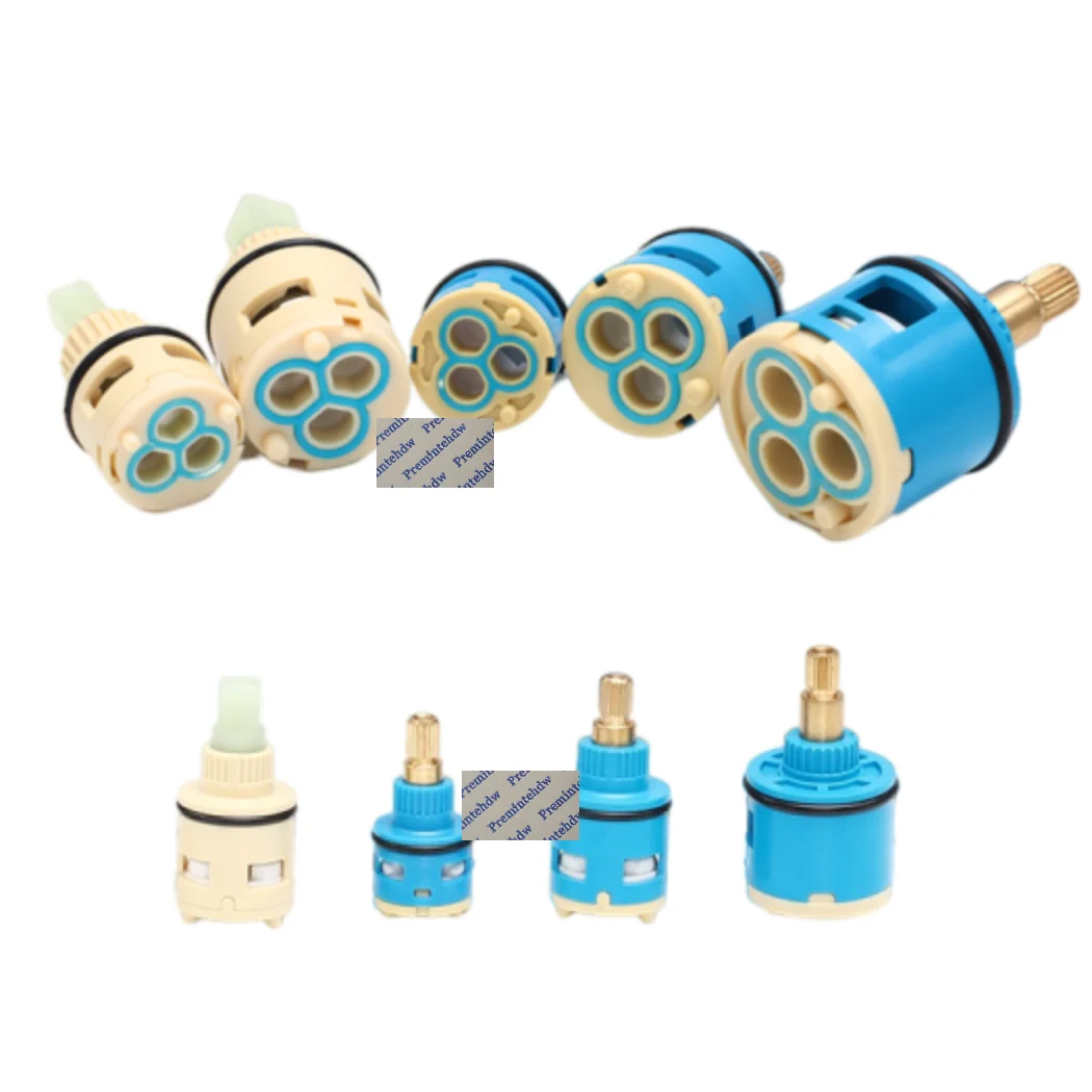Shower Faucet 2 3 4 Ways Diverter Valve Cartridge Replacement Part Square Plastic Round Brass Shaft diverter valve,faucet cartridge